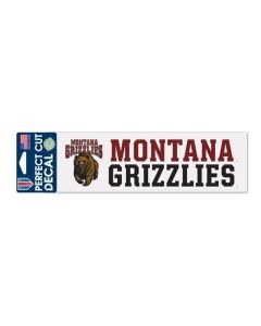 Wincraft Inc. Pepline Div Wincraft University of Montana Stacked Decal 24796014UM