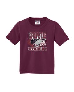 Montana Grizzlies Youth Stripe The Stadium S/S Tee 29BSS25