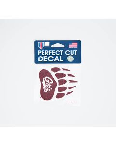 Wincraft Inc. Pepline Div Wincraft University of Montana 4X4 Die Cut Decal 98746010UM