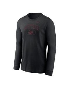Nike University of Montana Grizzlies Youth Cotton L/S Tee B12461UM8124