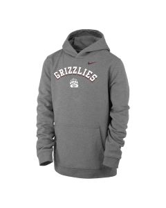 Nike University of Montana Grizzlies Youth Fleece Hood B31048UM5216
