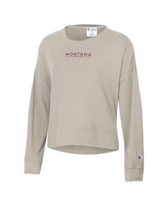 Champion University of Montana Grizzlies Women's Sueded Crew C4002UM2400