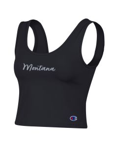 Champion University of Montana Grizzlies Women's Scoop Crop Tank C6067UM1144