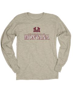 Blue 84 University of Montana Grizzlies Landrum L/S Tee CCLRUM24