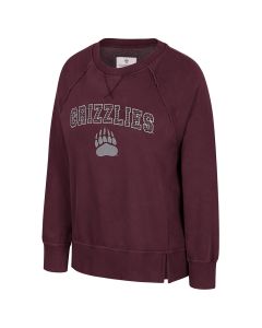 Colosseum Montana Grizzlies Women's Romantic Fleece Hood COFL31373UM25