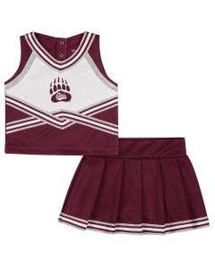 Colosseum University of Montana Grizzlies Toddler Cheer Set COSS80416UM25