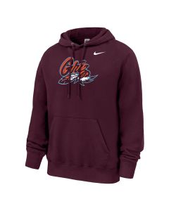 Nike University of Montana Grizzlies N7 Club Fleece Hood M31233UM66P25