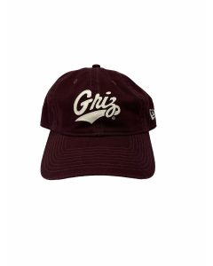 New Era Cap Company New Era University of Montana Grizzlies Women's Glitter Cap NE920GLITTERUM-MAROON-ADJ