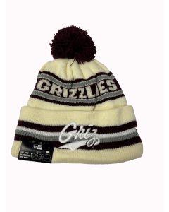 New Era Cap Company New Era University of Montana Classic Knit NECLASSICUM25-WHITE/MAROON-OSFM