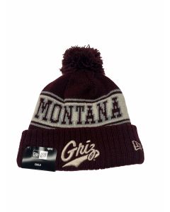 New Era University of Montana Grizzlies JR Retro Knit NEJRRETROUM