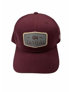 New Era Cap Company New Era Montana Grizzlies Labeled Cap NELABELEDUM-MAROON-ADJ