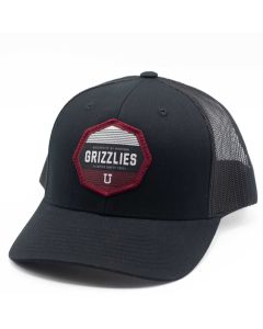 Uptop Montana Grizzlies Levels Retro Trucker Hat UT02624