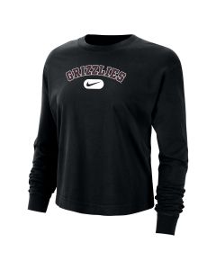 Nike University of Montana Grizzlies Women's L/S Boxy Tee W12408UM9875