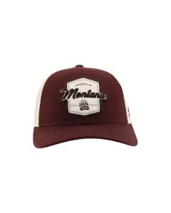 Zephyr Graf-X, Inc. Zephyr University of Montana Grizzlies Big Rig Cap ZBIGRIGUM24-MAROON/STONE-ADJ